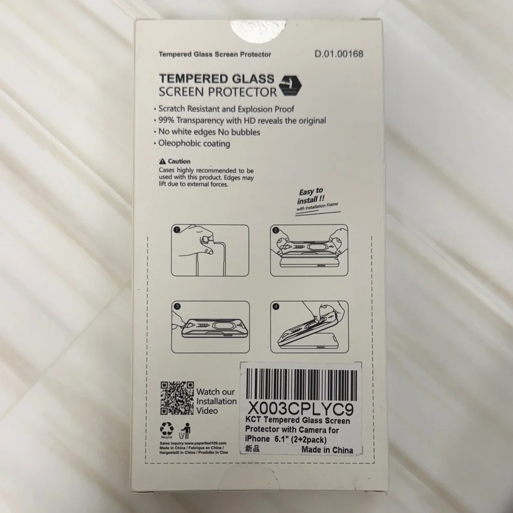 Screen Protector for iPhone 14 Pro - Clear
